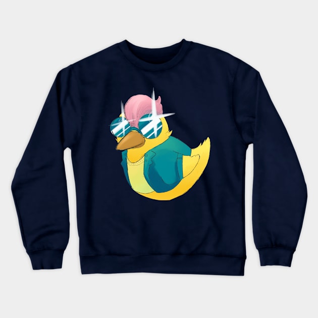 epic duck Crewneck Sweatshirt by xenia0